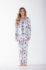 Pijama Clásica Pantalón Vega Soldadito Azul