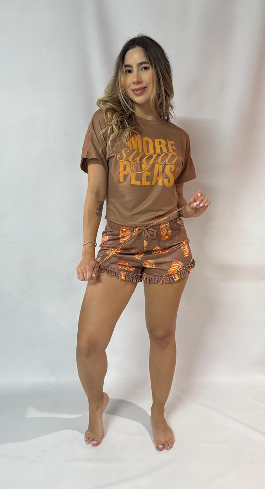 Pijama Short More Sugar