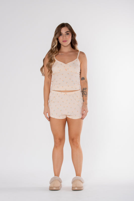 Pijama Short Aria Romántico