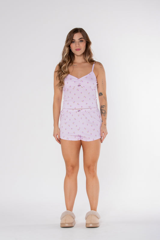 Pijama Short Aria Romántico