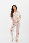 Pijama Pantalón Viena Clasico Manga Llarga Cookies