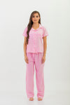 Pijama Pantalón Viena Clásico Manga Corta Rayas