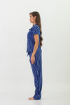 Pijama Pantalón Viena Clásico Manga Corta Rayas