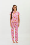 pantalon brunch manga corta