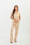 pantalon brunch manga corta