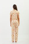 pantalon brunch manga corta