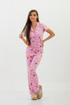 pantalon brunch manga corta