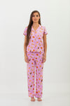 pantalon brunch manga corta